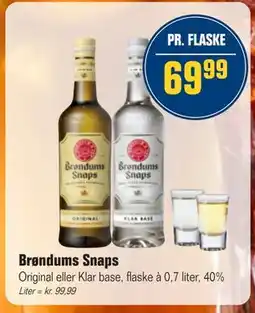 Otto Duborg Brøndums Snaps, DKK 69.99 tilbud