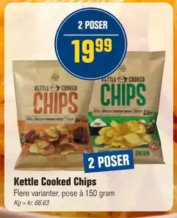 Otto Duborg Kettle Cooked Chips, DKK 19.99 tilbud