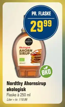 Otto Duborg Nordthy Ahornsirup økologisk, DKK 29.99 tilbud