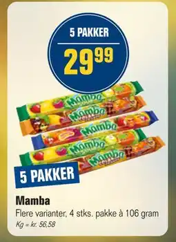 Otto Duborg Mamba, DKK 29.99 tilbud