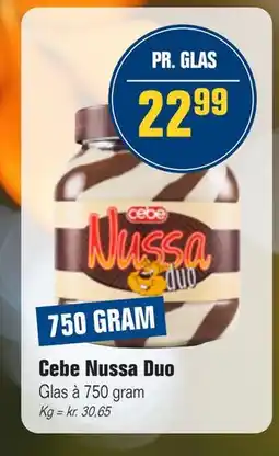 Otto Duborg Cebe Nussa Duo, DKK 22.99 tilbud