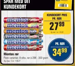 Otto Duborg Mentos rør, DKK 34.99, Medlemspris tilbud