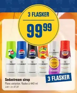 Otto Duborg Sodastream sirup, DKK 99.99 tilbud