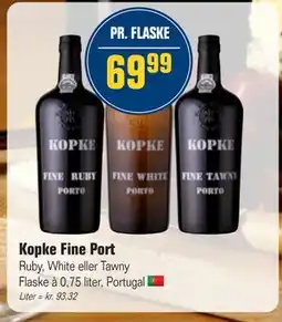 Otto Duborg Kopke Fine Port, DKK 69.99 tilbud