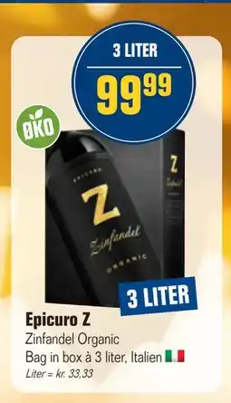 Otto Duborg Epicuro Z, DKK 99.99 tilbud