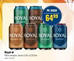 Otto Duborg Royal øl, DKK 64.99 tilbud