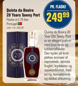 Otto Duborg Quinta da Boeira 20 Years Tawny Port, DKK 249.99 tilbud