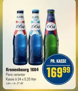 Otto Duborg Kronenbourg 1664, DKK 169.99 tilbud