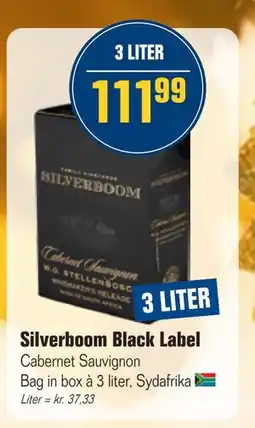 Otto Duborg Silverboom Black Label, DKK 111.99 tilbud