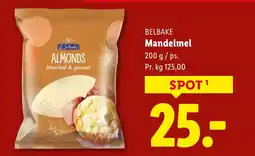 Lidl Belbake mandelmel tilbud