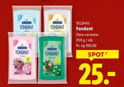 Lidl Belbake fondant tilbud