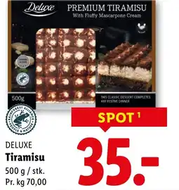 Lidl Deluxe tiramisu tilbud
