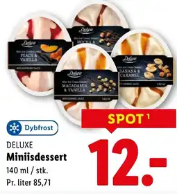 Lidl Deluxe miniisdessert tilbud