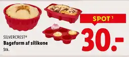 Lidl Silvercrest® bageform af silikone tilbud