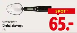 Lidl Silvercrest® digital skevægt stk. tilbud