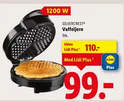 Lidl Silvercrest® vaffeljern stk. tilbud