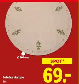 Lidl Juletræstæppe Stk. tilbud