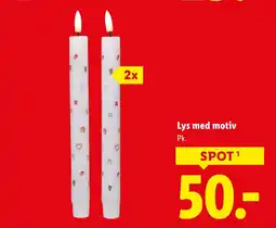 Lidl Lys med motiv Pk. tilbud