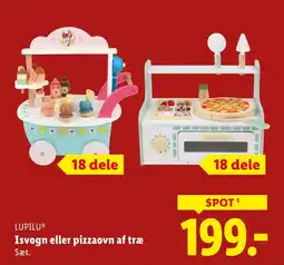 Lidl Lupilu isvogn eller pizzaovn af træ tilbud