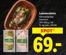 Lidl Lammeculotte tilbud