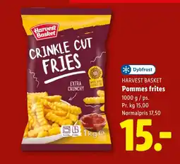 Lidl Harvest basket pommes frites tilbud