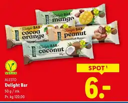 Lidl Alesto delight bar tilbud