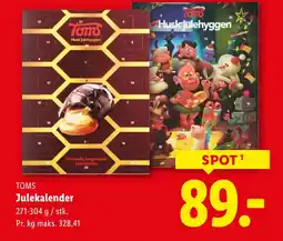 Lidl Tams julekalender tilbud