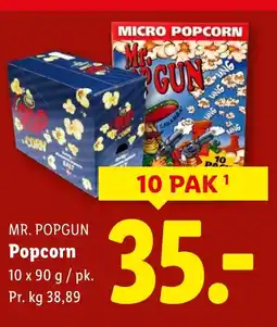 Lidl MR. POPGUN Popcorn tilbud