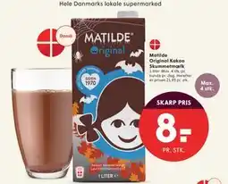 SPAR Matilde Original Kakao Skummetmælk, DKK 8 tilbud