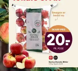 SPAR Gestus Danske Æbler, DKK 20 tilbud