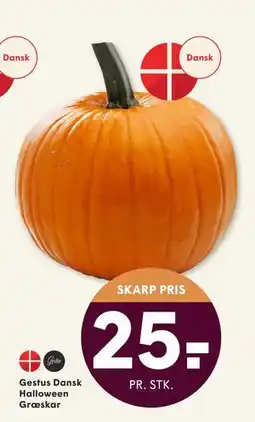 SPAR Gestus Dansk Halloween Græskar, DKK 25 tilbud