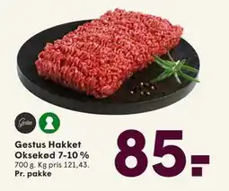 SPAR Gestus Hakket Oksekød 7-10 %, DKK 85 tilbud