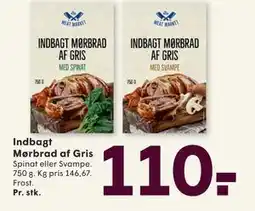 SPAR Indbagt Mørbrad af Gris, DKK 110 tilbud