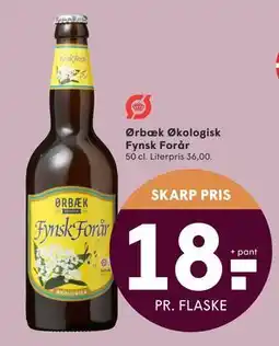 SPAR Ørbæk Økologisk Fynsk Forår, DKK 18 tilbud