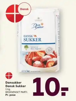 SPAR Dansukker Dansk Sukker, DKK 10 tilbud