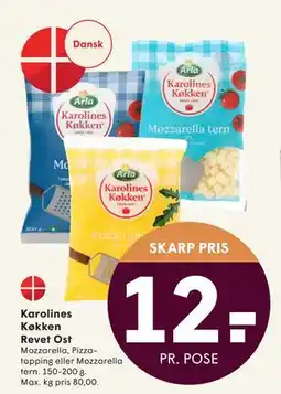 SPAR Karolines Køkken Revet Ost, DKK 12 tilbud