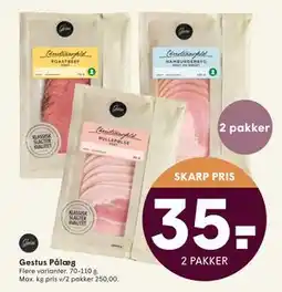 SPAR Gestus Pålæg, DKK 35 tilbud