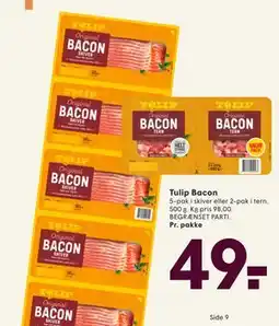 SPAR Tulip Bacon, DKK 49 tilbud