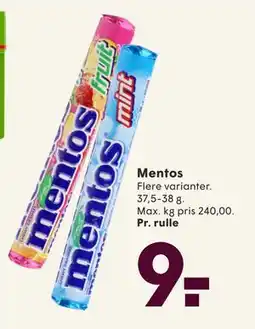 SPAR Mentos, DKK 9 tilbud