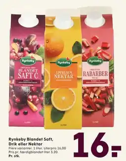 SPAR Rynkeby Blandet Saft, Drik eller Nektar, DKK 16 tilbud