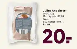 SPAR Julius Andebryst, DKK 20 tilbud