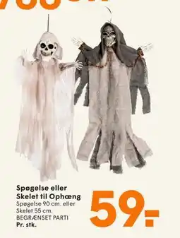 SPAR Spøgelse eller Skelet til Ophæng, DKK 59 tilbud