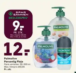 SPAR Palmolive Personlig Pleje, DKK 12, App-pris tilbud
