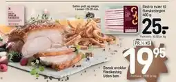 REMA 1000 Dansk ovnklar flæskesteg Uden ben, DKK 19.95 tilbud