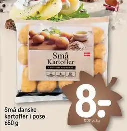 REMA 1000 Små danske kartofler i pose 650 g, DKK 8 tilbud