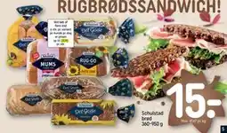 REMA 1000 Schulstad brød 360-950 g, DKK 15 tilbud