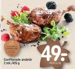 REMA 1000 Confiterede andelår 2 stk./425 g, DKK 49 tilbud