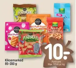 REMA 1000 Kiksemarked 85-200 g, DKK 10 tilbud