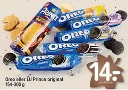 REMA 1000 Oreo eller LU Prince original 154-300 g, DKK 14 tilbud