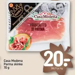 REMA 1000 Casa Modena Parma skinke 70 g, DKK 20 tilbud